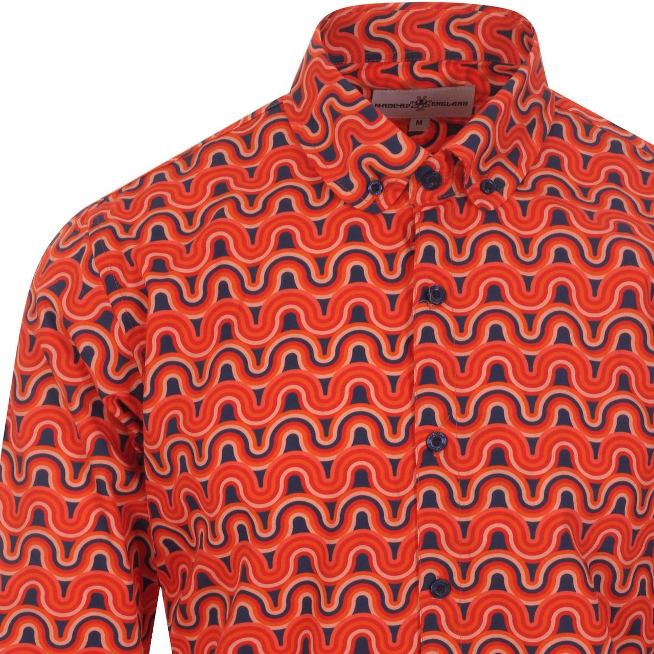 Kinfauns Rainbow Penny Collar Shirt - Image 2