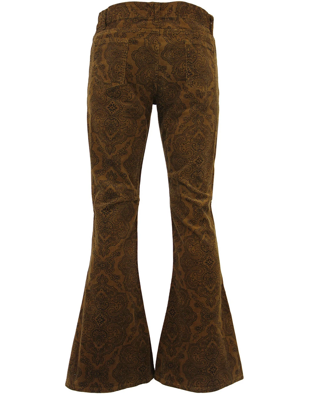 Paisley Rave Twill 70s Bellbottoms - Image 9